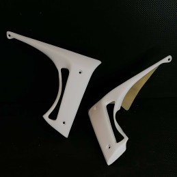 Ecopes de radiateur pour Suzuki 1250 Bandit N 2007 et 2008