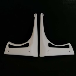Ecopes de radiateur pour Suzuki 1250 Bandit N 2007 et 2008